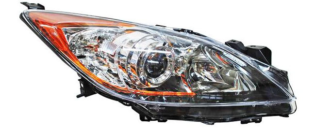 FARO MAZDA 3 2010 AL 2013 DER TYC