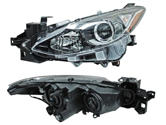 FARO MAZDA 3 2014 AL 2016 C/FOCOS IZQ CN+