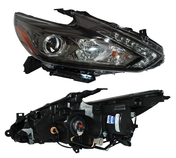 [20-9797-00-1N] FARO NISSAN ALTIMA 2017 AL 2018 FONDO NEG LEDS DER TYC