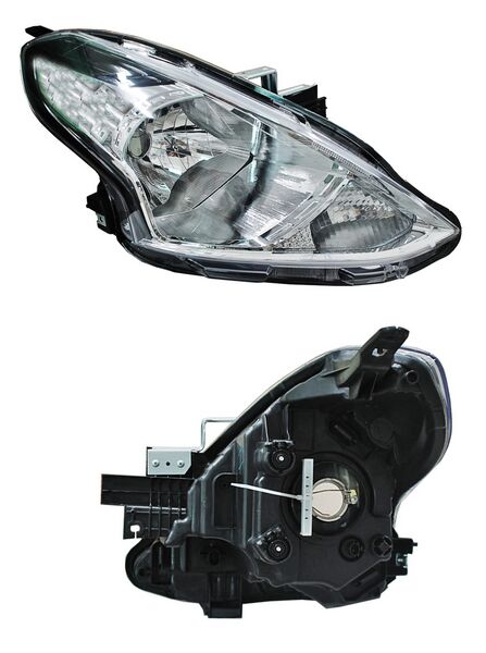 [20-E745-05-2B] FARO NISSAN VERSA 2015 AL 2019/ V-DRIVE 2020 AL 2024 DER TYC