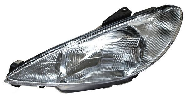 FARO PEUGEOT 206 2001 AL 2005 RAYADO UN AS IZQ TYC