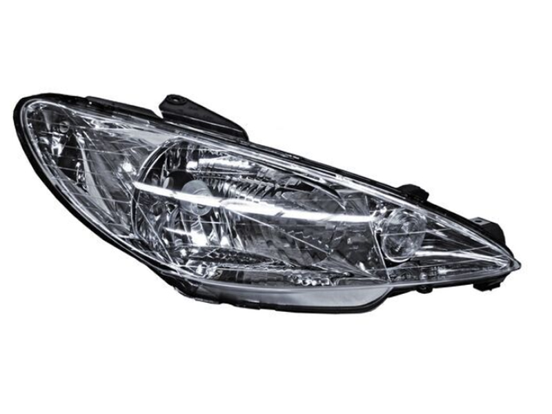 [20-B275-05-6B] FARO PEUGEOT 206 2001 AL 2009 LISO UN AS DER TYC
