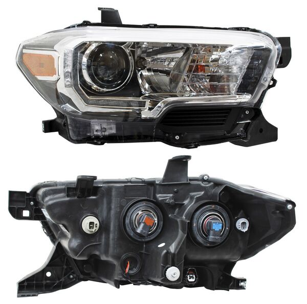 FARO TOYOTA TACOMA 2016 AL 2023 FONDO NEG LEDS DER TYC