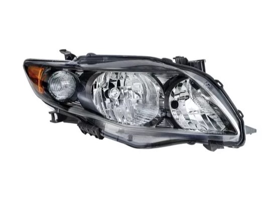 FARO TOYOTA COROLLA 2009 AL 2010 FONDO NEG DER TYC *R