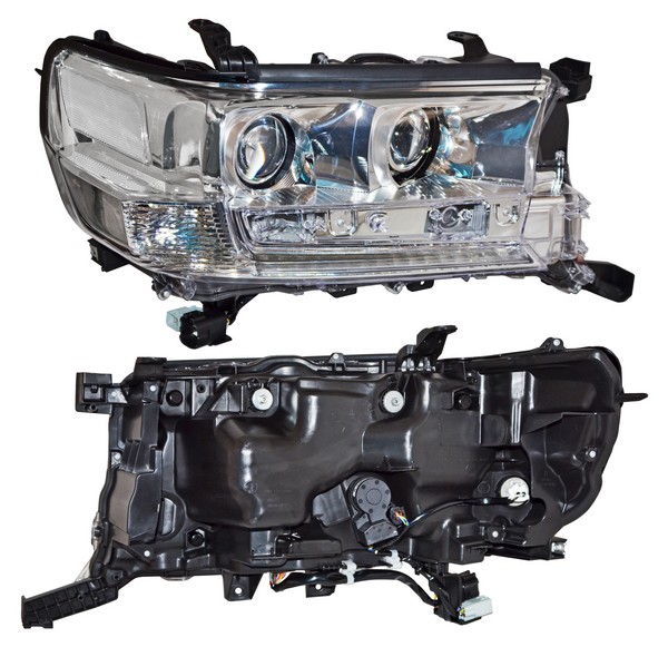 FARO TOYOTA LAND CRUISER 2017 AL 2020 ELECT C/ MOTOR LEDS DER TYC