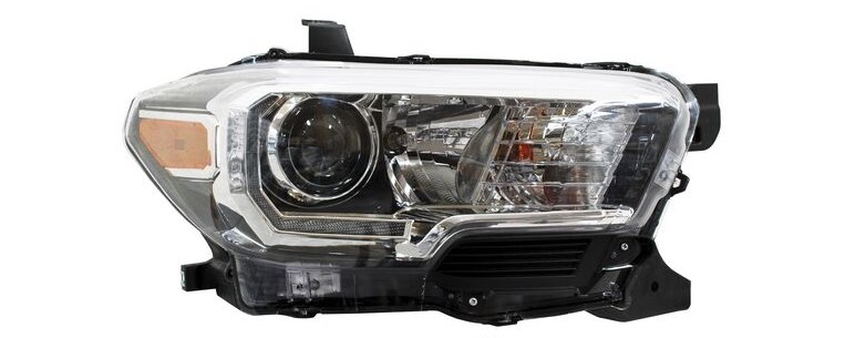 FARO TOYOTA TACOMA 2016 AL 2018 FONDO NEG LEDS DER DESMONTADO ORIGINAL