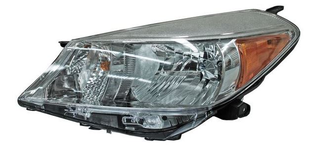 [20-9272-A0-1N] FARO TOYOTA YARIS 2012 AL 2014 5 PTAS FONDO GRIS IZQ TYC