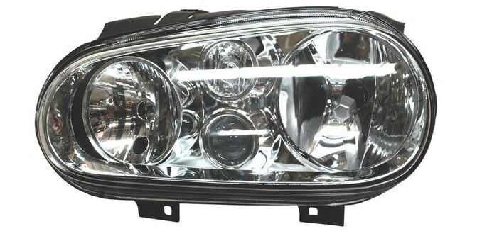 FARO VOLKSWAGEN GOLF DE 2000 AL 2007 C/FARO AUX  (NIEBLA) IZQ TYC (5197)