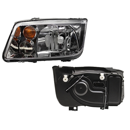 FARO VOLKSWAGEN JETTA 1999 AL 2007 C/CUARTO AMBAR IZQ CNO*R
