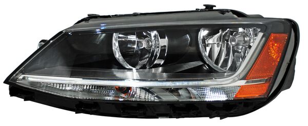 [20-9990-00-1N] FARO VOLKSWAGEN JETTA BICENTENARIO 2010 AL 2018 LEDS IZQ TYC