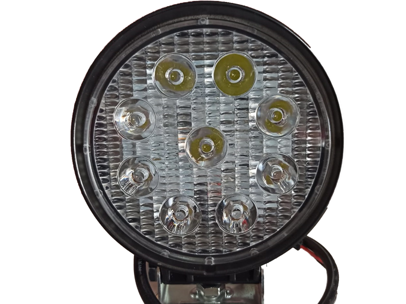FAROS AUX (NIEBLA) REDONDOS 9LED 27W 11CM JGO 2PZAS