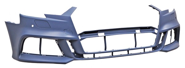 FASCIA AUDI A3 2017 AL 2019 S-LINE C/HOYO P/SENSOR DEL