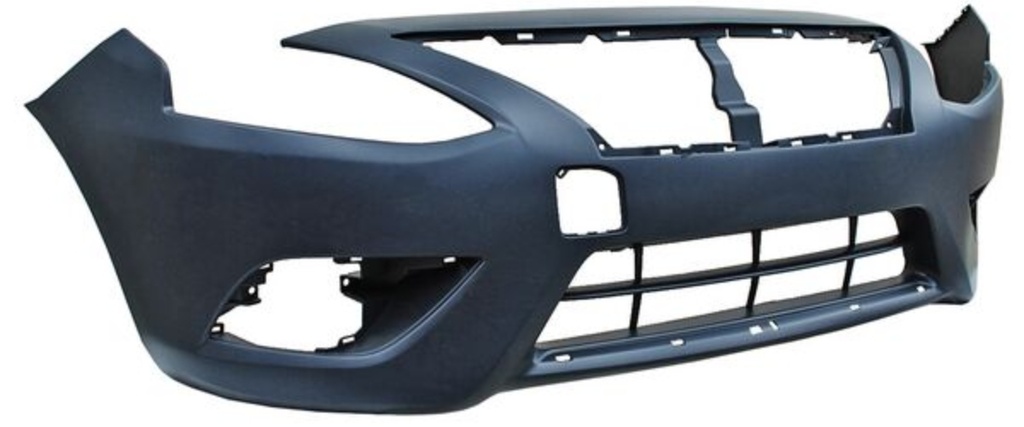 FASCIA (DEFENSA) NISSAN VERSA 2015 AL 2019 C/HOYO P/FARO AUX P/MOLD DEL