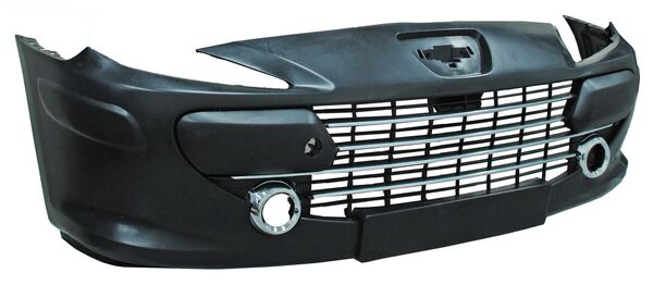 [FAPE-3006-PX3] FASCIA (DEFENSA) PEUGEOT 307 2006 AL 2008 C/HOYO P/FARO AUX COMPLETA DEL