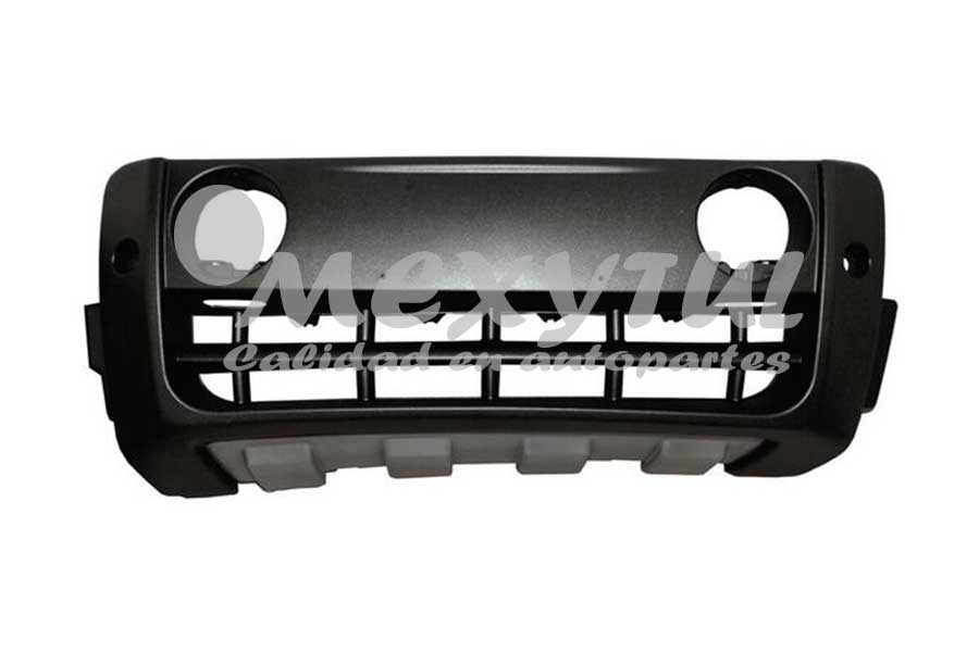 [FAVO-207-CHPX3] FASCIA VOLKSWAGEN CROSSFOX 2007 AL 2009 C/HOYO P/FARO AUX BURRERA DEL