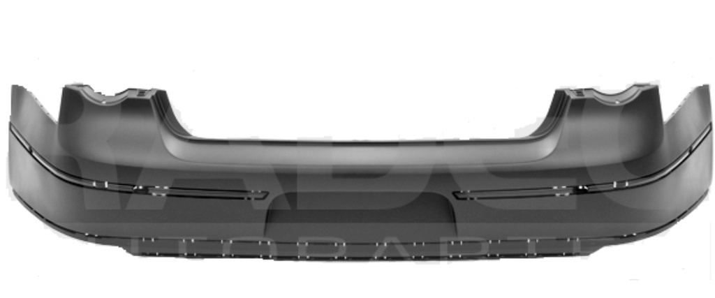 FASCIA VOLKSWAGEN PASSAT 2006 AL 2010 C/HOYO P/SENSOR TRAS 