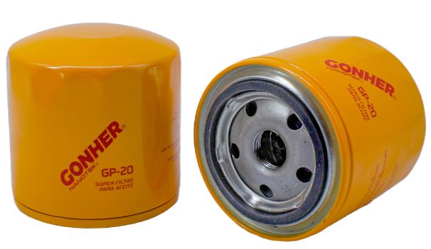 FILTRO ACEITE AMC AMX DE 1978 AL 1980 4.2 CONCORD DE 1978 AL 1982 4.2 EAGLE DE 1980 AL 1982 4.2 GLIN DE 1975 AL 1978 4.2 PACER DE 1975 AL 1980 4.2 SPIRIT DE 1979 AL 1982 4.2 GONHER COD. GP-20(134425)