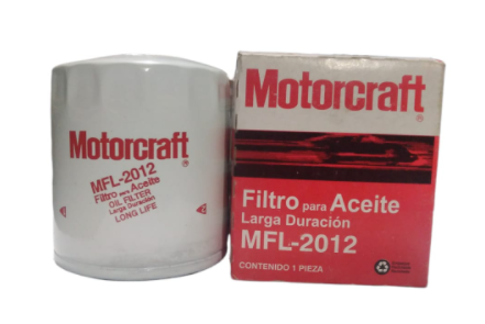 FILTRO ACEITE CHEVROLET SILVERADO DE 2003 AL 2006 MOTORCRAFT COD. MFL-2012(124650)