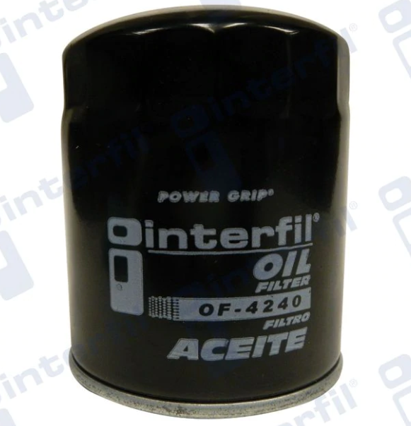 FILTRO ACEITE DODGE TRUCK H100 DE 2007 AL 2010 2.5 INTERFIL COD. OF-4240(111882)