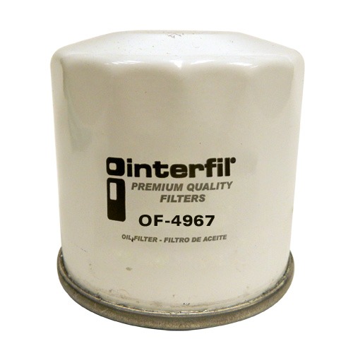 FILTRO ACEITE PONTIAC MATIZ DE 2003 AL 2005 L4 1.0 1.5 INTERFIL COD. OF-4967(111885)