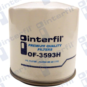 FILTRO ACEITE DODGE ATTITUDE DE 2007 AL 2011 L4 1.4 INTERFIL COD OF-3593H