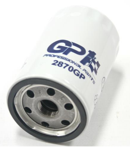 FILTRO ACEITE GP1 PARA VOLKSWAGEN: CABRIO 2.0L L4 DE 1995 AL 2005 COMBI 1.8L L4 DE 1989 AL 2002 DERBY 1.8L L4 DE 2003 AL 2009 PASSAT 2.0L L4 DE 1990 AL 1994 POINTER TRUCK 1.8L L4 DE 1999 AL 2009 POLO 2.0L L4 DE 2003 AL 2007 JETTA A2 1.8L L4 DE 1987 AL 1998 2.0L L4 DE 2000 AL 2010 COD. GP-2870