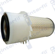 [ F-2KA53] FILTRO AIRE NISSAN URVAN 2008-2025 2.5L 3.0LGAS/DIESEL MARCA INTERFIL COD. F-2KA53 (111462)