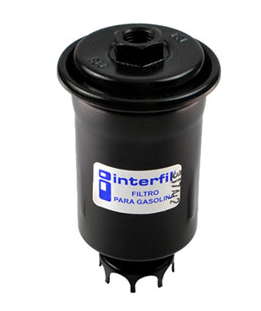 FILTRO GASOLINA DODGE AVENGER DE 1993 AL 2017 1.5 7 2.0 / 2.5 MITSUBISHI DIAMANTE/ EXPO/GALANT/MIRAGE/MONTERO/CELICA DE 1992 AL 1999 1.5 1.8 2.0 2.4 3.5 INTERFIL COD. FGI-40 