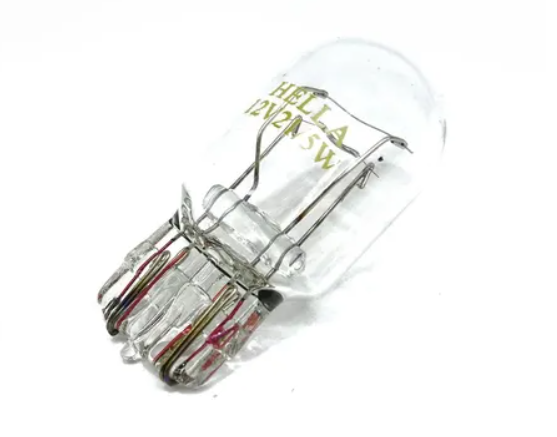 FOCO 7443 12V 21/5W W3x16q 2 POLOS HELLA 1 PZA (113558)