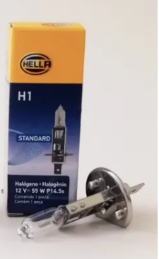 FOCO H1 12V 55W P14.5s ESTANDAR HALÓGENO HELLA 1 PZA