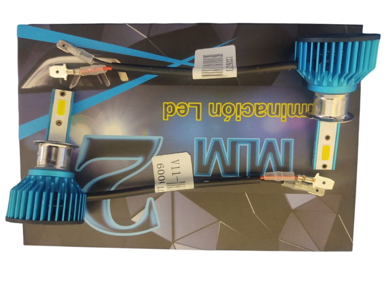 FOCOS H1 LED 2CARAS KIT 2PZAS FORD ESCAPE/ F-150/RENAULT CLIO/SCENIC C/CANBUS 60W 60000K