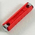 [017-0B4-K3] FUSIBLES VOLKSWAGEN SEDAN/NISSAN DATSUN 16 A ROJO 2PZS