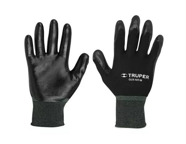 [GU-123] GUANTES TEJIDOS RECUBIERTOS C/NITRILO GDE TRUPER COD. 13295 GU-123