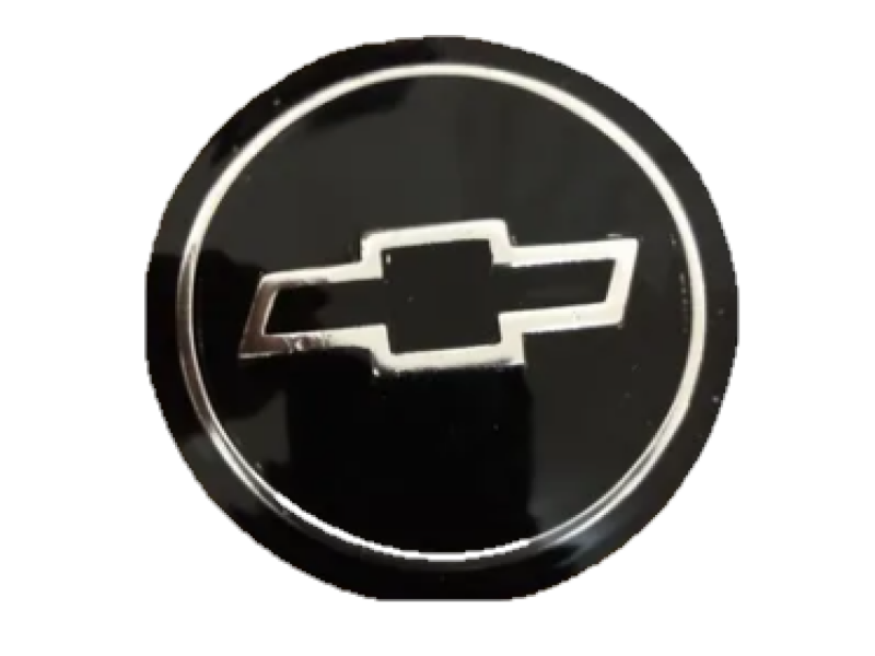 INSIGNIA ORIGINAL 3P LOGO CHEVROLET CHEVY DE 1994 AL 2002 C/ADHERIBLE 7.2CM NEG 1 PZA