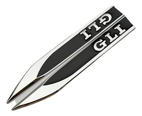 INSIGNIA ORIGINAL FLECHA VOLKSWAGEN BORA/JETTA/AUDI/GOLF GLI FONDO NEG