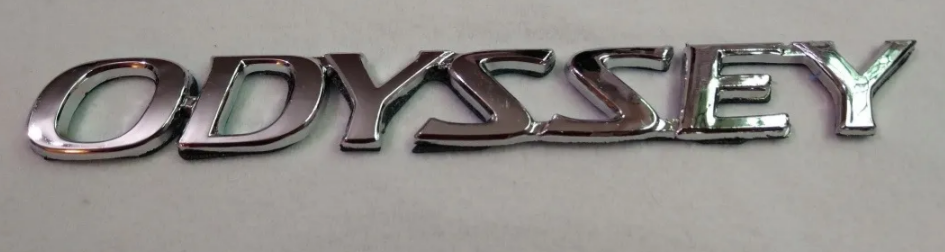 INSIGNIA ORIGINAL HONDA ODYSSEY DE 2007 AL 2012 LETRAS