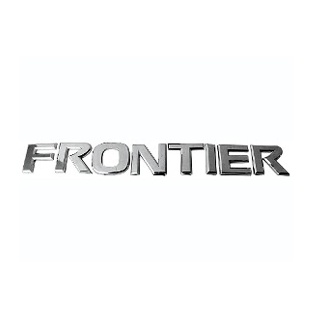 [38EMN] INSIGNIA ORIGINAL NISSAN FRONTIER DE 2010 AL 2017 LETRAS CROM N1
