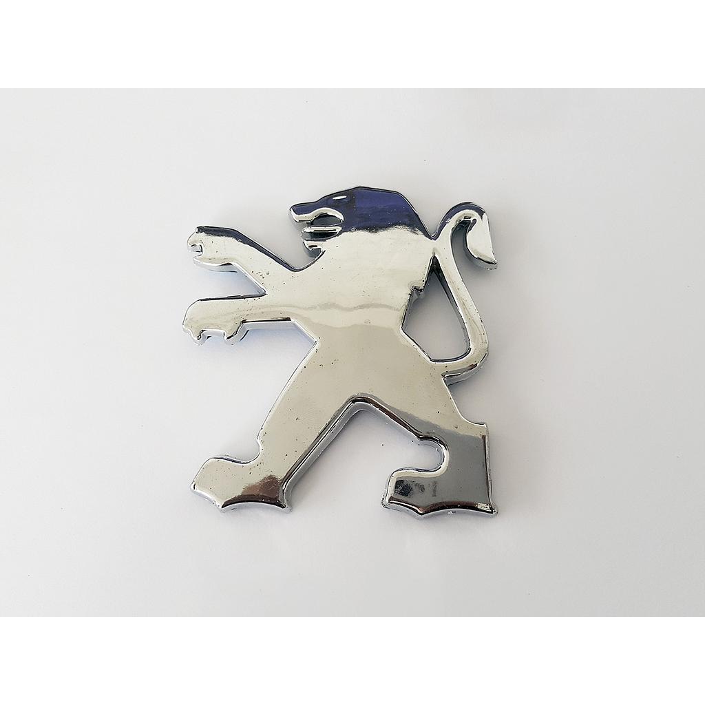 INSIGNIA ORIGINAL PARRILLA PEUGEOT 307 01-06 CROM CURVO (P-001)