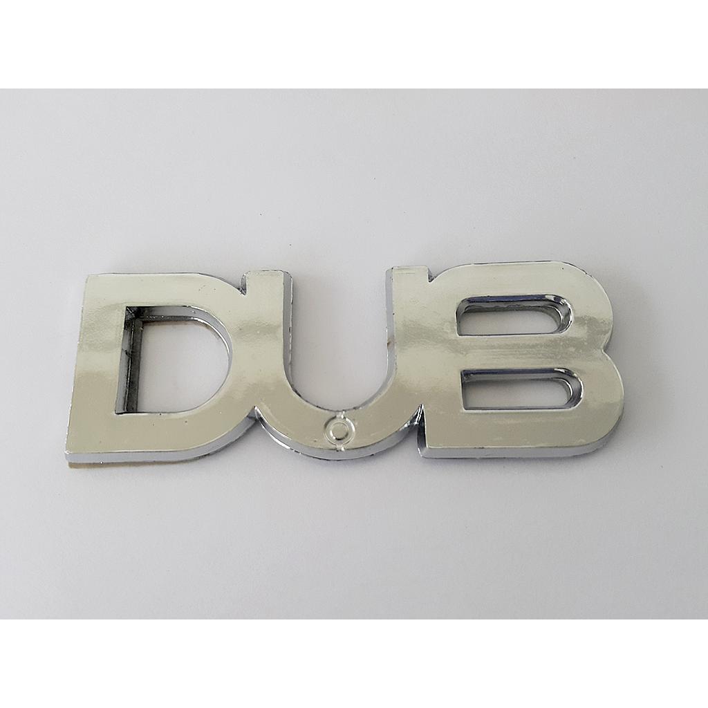 INSIGNIA ORIGINAL DECORATIVO DUB GDE LETRAS ( L-146)