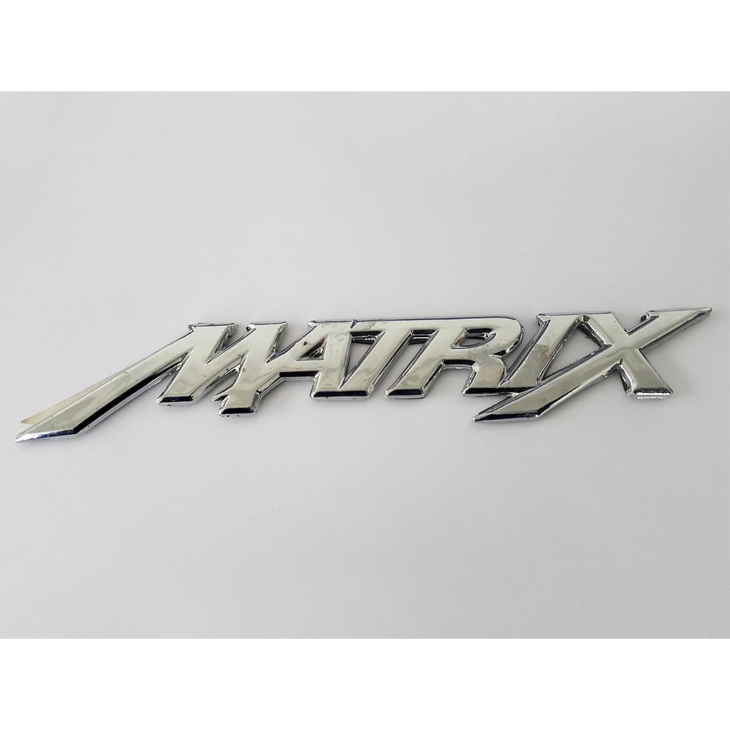 INSIGNIA ORIGINAL TOYOTA MATRIX LETRAS TRAS ( TO-016)
