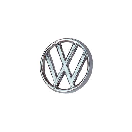INSIGNIA ORIGINAL VOLKSWAGEN CARIBE DE 1981 AL 1986 LOGO CROM PARRILLA