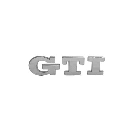 [VOGTIA508INSLECR] INSIGNIA ORIGINAL VOLKSWAGEN GTI A5 2008 AL 2013 LETRAS CROMDAS (V-066)