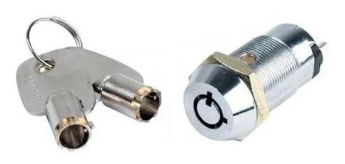 INTERRUPTOR DE ALARMA CON LLAVE 12V (124877)