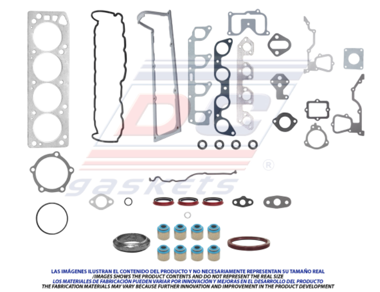 [FS3059] JUEGO DE JUNTAS DE MOTOR FORD RANGER DE 1995 AL 1997 4L 2.3 DC COD. FS3059 (114832)