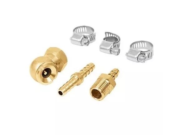 JUEGO ACCESORIOS REPARADOR PARA MANGUERA DE 3/8" TRUPER COD. 19021 AN-3/8(133894)