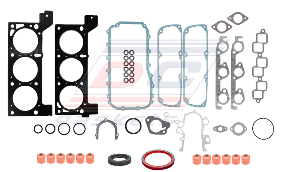 JUEGO DE JUNTAS DE MOTOR DODGE GRAND VOYAGUER/TOWN & COUNTRY DE 1994 AL 2003 3.8L V6 DC COD. FS263(114817)