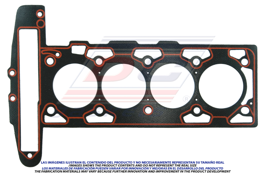 JUNTA DE CABEZA DE MOTOR CHEVROLET ASTRA DE 2002 AL 2008 ASTRA DE 2002 AL 2005 VECTRA DE 2002 AL 2005 ZAFIRA DE 2002 AL 2005 L4 DOHC 2.2L DC COD. CA113G(114907)