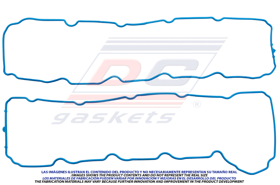 JUNTA DE TAPA DE PUNTERIAS DODGE PU RAM V8 4.7 DE 1999 AL 2004 JEEP CHEEROKE V8 4.7 DE 1999 AL 2004 / DAKOTA V8 4.7 DE 1999 AL 2004 2 PZAS DC COD. VS3272R(115439)