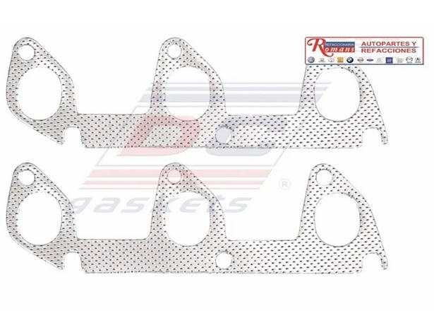 JUNTA MULTIPLE DE ESCAPE FORD TAURUS GL/L/LX DE 1986 AL 1995 3.00L V6 / TEMPO DE 1986 AL 1995 3.00L V6 / TRUCK AEROSTAR DE 1986 AL 1995 3.00L V6 / RANGER DE 1986 AL 1995 3.00L V6 / WINDSTAR DE 1986 AL 1995 3.00L V6 MERCURY SABLE DE 1986 AL 1995 3.00L V6 DC COD. MS4318E (115829)