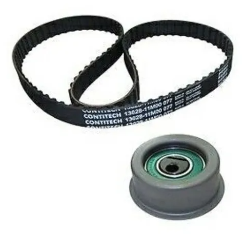 KIT DE DISTRIBUCION NISSAN TSURU I DE 1986 AL 1997 L4 1.6 8V 106 DIENTES CONTITECH COD. TB077K1(117567)